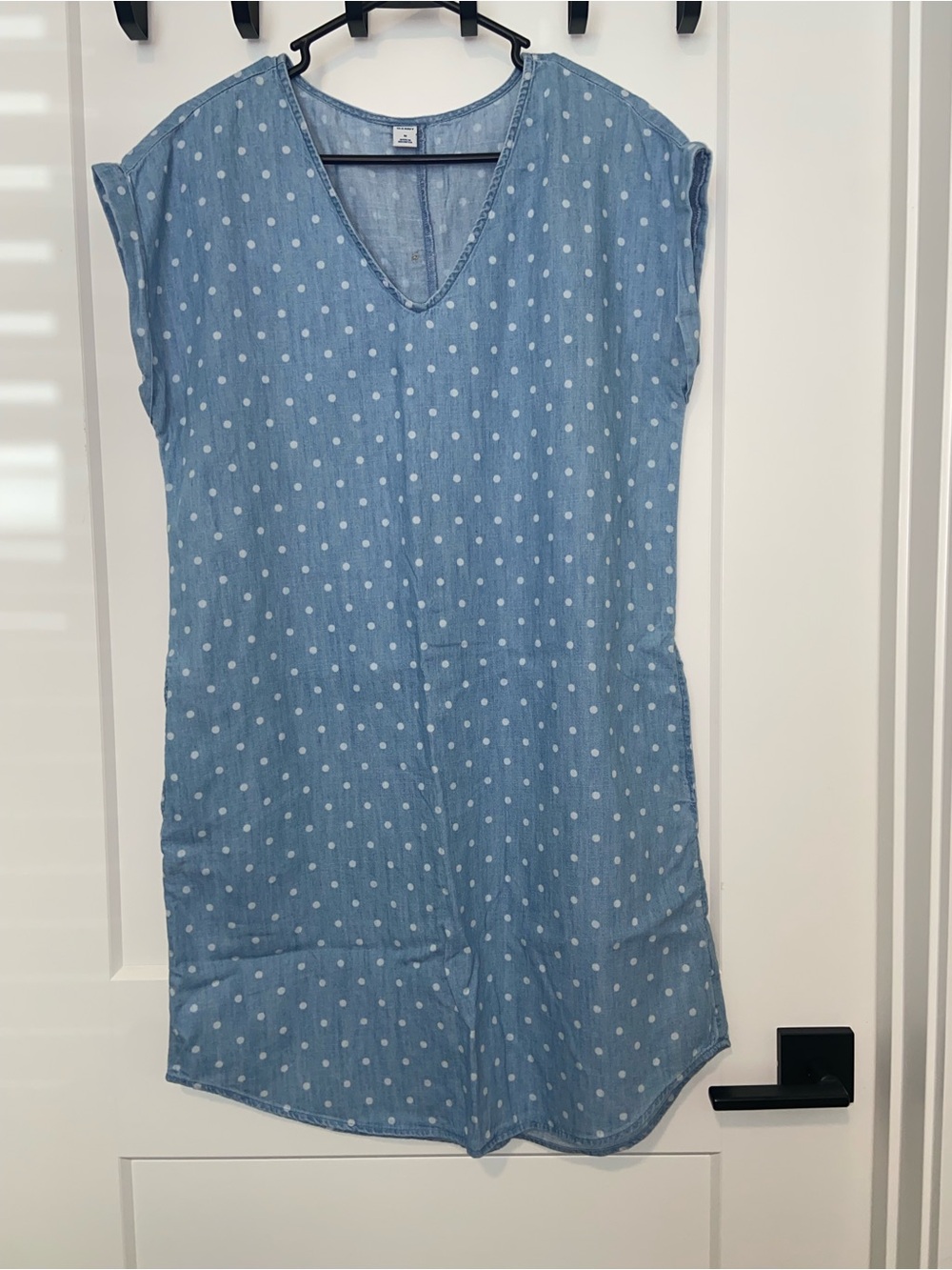 Light Blue Polka Dot Dress